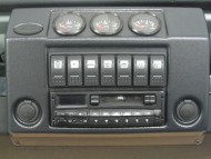 Consolle Cruscotto Defender
